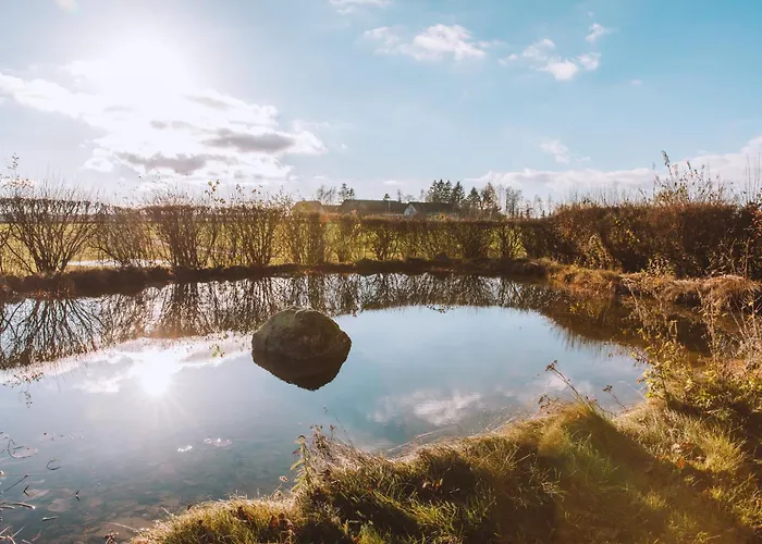 Idyllisches Mit Teich Ferienhaus *